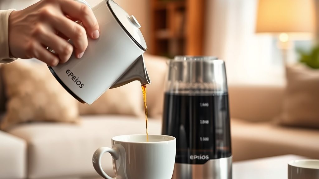 コーヒーの時間を愉しむ — 電気ケトルの精密温度調節(イメージ2)