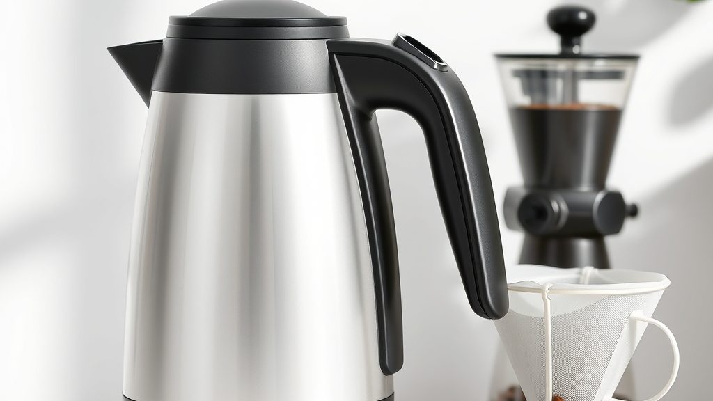 コーヒーの時間を愉しむ — 電気ケトルの精密温度調節(イメージ3)