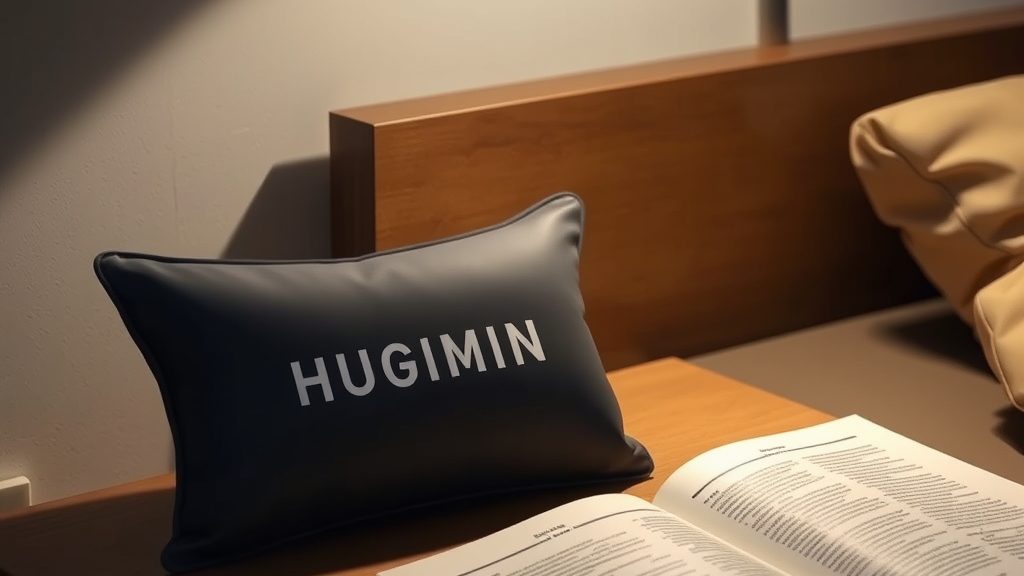 小さな幸せを抱きしめ — HUGMINのミニ抱き枕で癒やしの時間(イメージ3)