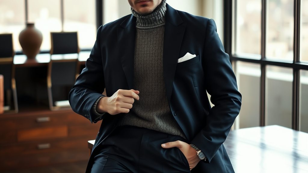秋のレイヤリング哲学 — 30代男性が垢抜けない理由と、見栄を張らないステータスの作り方(イメージ1)