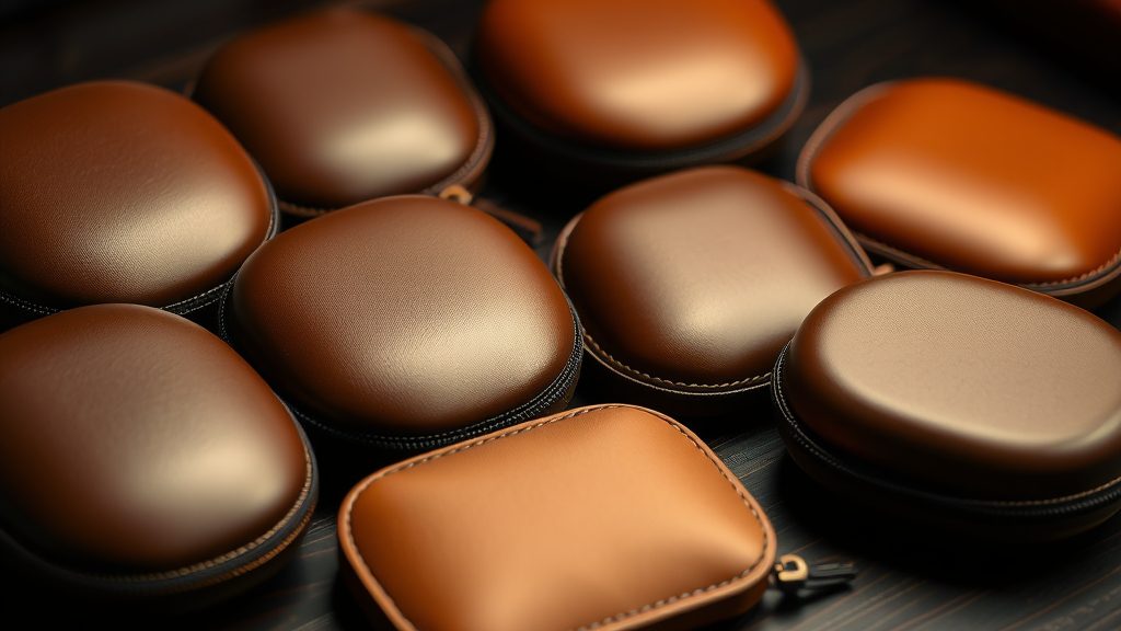 レザーファッションと技術の融合 — ヘッドホンケースの上質な選択肢(イメージ3)