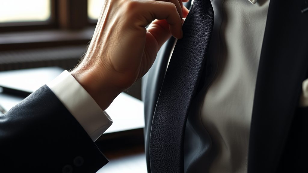 クラシックネクタイの現代的アレンジ — 30代男性が選ぶべきスタイルのヒント(イメージ4)